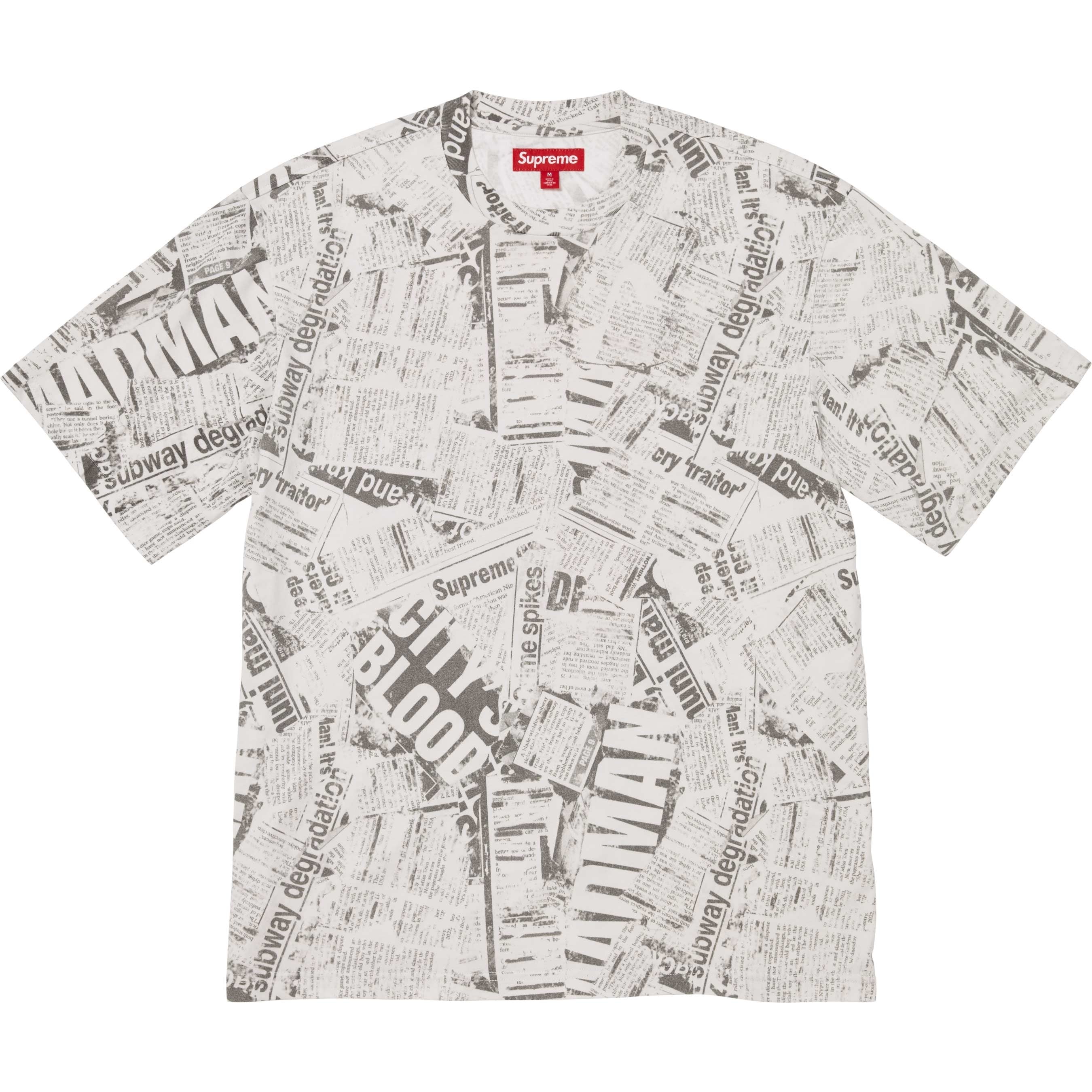 Newspaper S/S Top view 4